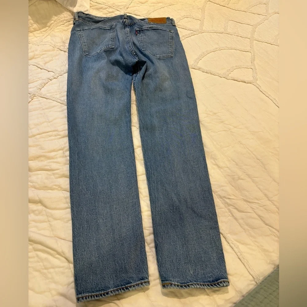 Y2K Levi’s 501 CT Denim Jeans. Button-Fly Straight. Men’s Sz- 36x34 EUC 1990s